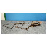 2 vintage Animal Traps
