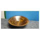 MCM Vermillion Walnut Bowl