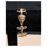 Joan Rivers Bee Charm Bracelet