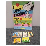 Panini I Love Snoopy Sticker Album w/Stickers