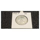 1942 P  AU  Walking Liberty Half Dollar