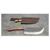 7' Knife with Belt Sheath