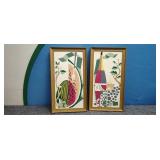 Vintage Paint by Numbers Art  9.5' ï¿½ 17.5'?