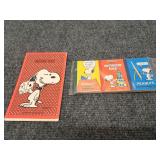 Vintage Snoopy Score Pad and Mini's
