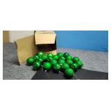 Small Collection of Green Ornaments