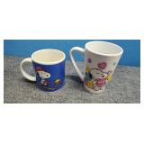 Vintage Collectable Coffee Peanuts Mugs