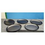 5) Lodge Cast Iron 10'ï¿½7' Pans/Oven Griddle