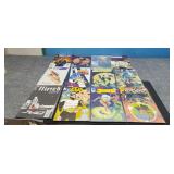 12)  Vintage Comic Books