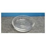 1984 Leaf 24% Lead Crystal Bowl