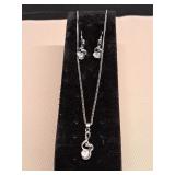 Musical Necklace & Earrings Set