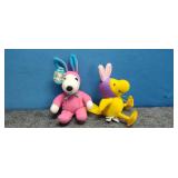 Vintage Woodstock & Snoopy Toys