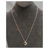 925 Avon Heart Necklace