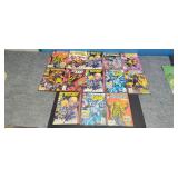 13)  Malibu Comic Books