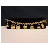 Joan Rivers Hand Bag Charm Bracelet
