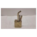 Antique Chinese Brass Water Pipe