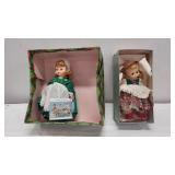 2)  Madame Alexander Dolls