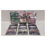 Six 1:64-Scale Die-Cast Funny Cars
