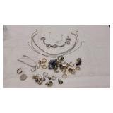 Earrings, Necklaces & Rings