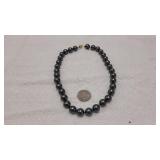 Vintage Metal Bead Necklace
