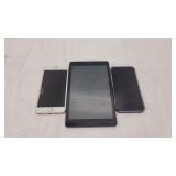 2) I Phones & Onn Tablet