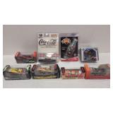 8) 1:64-Scale Die-cast Funny Cars & More