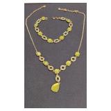 Liz Claiborne Necklace & Bracelet Set