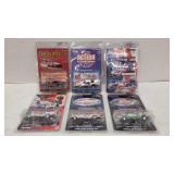 Six 1:64-Scale Die-cast Funny Cars