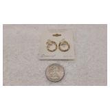 Danecraft 24k Gold Over Sterling Silver Earrings