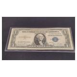 1935 D Silver Certificate One Dollar Blue Seal