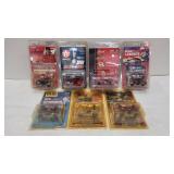 Seven 1:64-Scale Die-cast Nascars