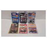 Six 1:64-Scale Nascars