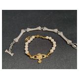 2) Faux Fashion Bracelets NO REFUNDS