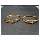 2) Faux Cartier Bracelets  NO REFUNDS