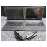 2 HP ProBook Laptops
