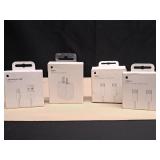 Apple 3- Charging Cables, 1 Power Adapter