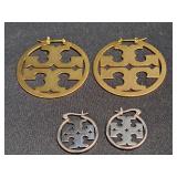 2) Pair Faux Fashion Earrings  NO REFUNDS