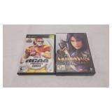 1) PC CD-ROM & 1) Xbox Games