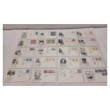 20)  Vintage Envelopes & Stamps