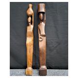 Vintage Sub-Saharan African Maiden Figurines