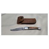 3' pocket knife with Belt Sheath