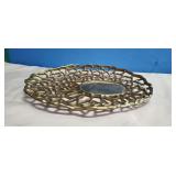 Vintage Swirl Round Mirror