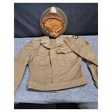 Vintage WWII U.S. Army Eisenhower Jacket & Hat
