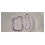 Two Amethyst Necklaces