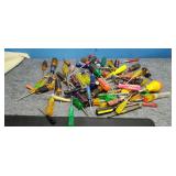 Assorted  hand tools screwdrivers ,nut drivers