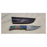4' knife with Belt Sheath