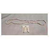Vintage Necklace with Matching Earrings
