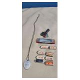 Vintage Collectable License Plate Key Chain & More