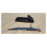 4' blade knife with Belt Sheath