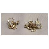 Two Vintage Broochs / Pins