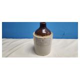 Antique advertising stoneware jug